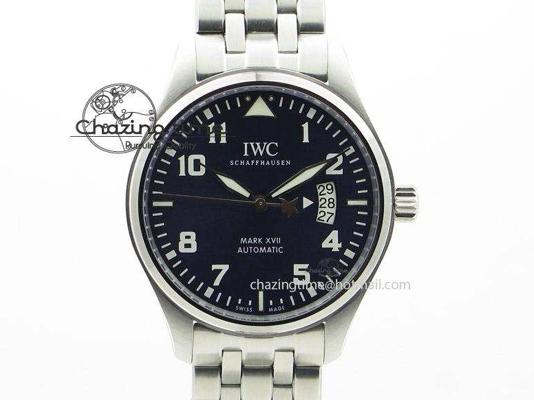 MIROTIME 1227 Mark XVII Le Petit Prince MK Maker 1:1 Best Edition SS Blue Dial On SS Bracelet A RelaxedFit 7376